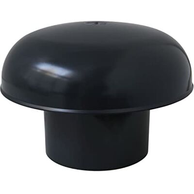 First Plast CDV90A Chapeau de Ventilation Tête Exalateur Sans Filet Ardoise, Diamètre intérieur 90 mm - Publicité First Plast CDV90A Chapeau de Ventilation Tête Exalateur Sans Filet Ardoise, Diamètre intérieur 90 mm - Publicité
