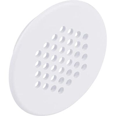 Gedotec Grille de Ventilation 10 Pièces Plastique Blanc Grille d'échappement Trou de ventilation rond Flux Grille de ventilation avec bord de recouvrement Trous de ventilation intégrés - Publicité Gedotec Grille de Ventilation 10 Pièces Plastique Blanc Grille d'échappement Trou de ventilation rond Flux Grille de ventilation avec bord de recouvrement Trous de ventilation intégrés - Publicité
