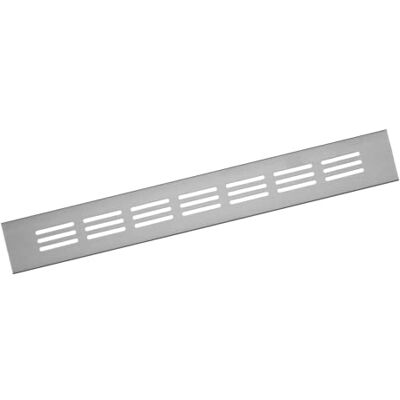 Europlast Grille d'aération en aluminium Argenté 40 x 300 mm - Publicité Europlast Grille d'aération en aluminium Argenté 40 x 300 mm - Publicité
