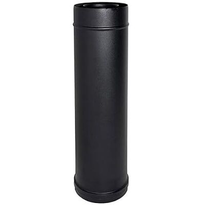MBM Élément droit conduit de cheminée tube coaxial noir D. 80/125 1 m CE en acier 316 pour poêle à granulés Made in Italy UNI 1856/2 - Publicité MBM Élément droit conduit de cheminée tube coaxial noir D. 80/125 1 m CE en acier 316 pour poêle à granulés Made in Italy UNI 1856/2 - Publicité