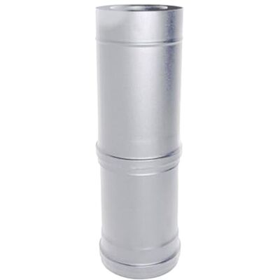 MBM Tuyau de cheminée coaxial inox élément télescopique D. 80/125 550/940 mm CE poêle à granulés Made in Italy - Publicité MBM Tuyau de cheminée coaxial inox élément télescopique D. 80/125 550/940 mm CE poêle à granulés Made in Italy - Publicité