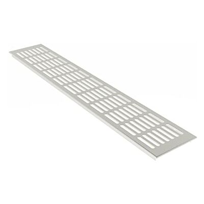 MS Beschläge ® Grille de ventilation en aluminium 100 mm x 200 mm Argent anodisé F1 - Publicité MS Beschläge ® Grille de ventilation en aluminium 100 mm x 200 mm Argent anodisé F1 - Publicité