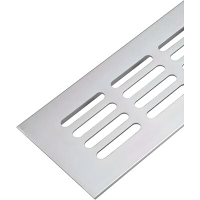 Gedotec Grille d'aération carrée en aluminium 1 pièce Grille d'évacuation d'air argent anodisé 600 x 60 mm Grille de porte en aluminium pour l'intérieur et l'extérieur - Publicité Gedotec Grille d'aération carrée en aluminium 1 pièce Grille d'évacuation d'air argent anodisé 600 x 60 mm Grille de porte en aluminium pour l'intérieur et l'extérieur - Publicité