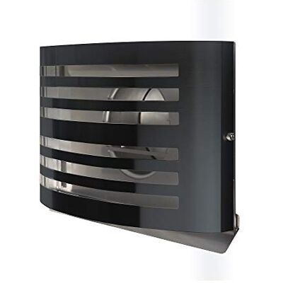 MS Beschläge Grille d'aération de qualité supérieure en acier inoxydable avec clapet anti-retour isolé, noir - Publicité MS Beschläge Grille d'aération de qualité supérieure en acier inoxydable avec clapet anti-retour isolé, noir - Publicité