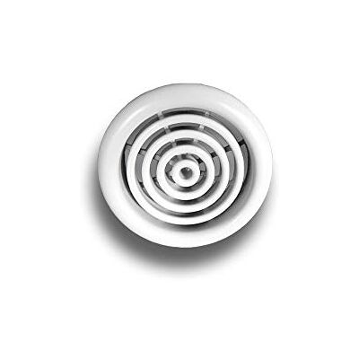 K-TECH-PRO Grille d'aération en ABS ronde pour meuble Diamètre : 47 cm Couleur : blanc - Publicité K-TECH-PRO Grille d'aération en ABS ronde pour meuble Diamètre : 47 cm Couleur : blanc - Publicité