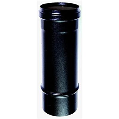MBM Conduit de fumée 1 m. DN 100 émail noir 600 degrés granulés de bois de poêle CE Made in Italy - Publicité MBM Conduit de fumée 1 m. DN 100 émail noir 600 degrés granulés de bois de poêle CE Made in Italy - Publicité