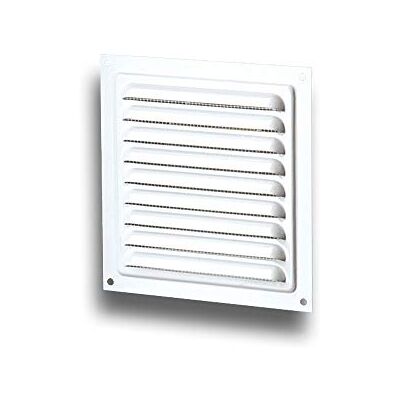 K-TECH-PRO Grille d'aération en aluminium blanc Dimensions : 200 x 200 mm - Publicité K-TECH-PRO Grille d'aération en aluminium blanc Dimensions : 200 x 200 mm - Publicité