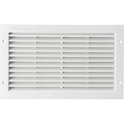 First Plast Grille de ventilation PVC Grille ventilation rectangulaire PVC à encastrer 380 x 230 mm - - Publicité First Plast Grille de ventilation PVC Grille ventilation rectangulaire PVC à encastrer 380 x 230 mm - - Publicité