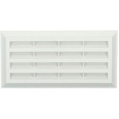 Nicoll Grille aération rectangulaire avec moustiquaire 129x258 mm M112 - Publicité Nicoll Grille aération rectangulaire avec moustiquaire 129x258 mm M112 - Publicité