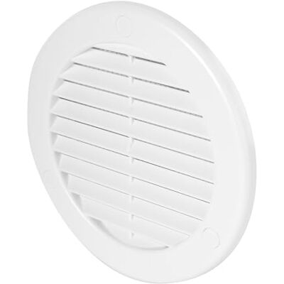 Awenta Rond Grille d'aération en plastique avec filet anti-insectes et cache-trous de vis pour un meilleur look Blanc Ø 100 mm - Publicité Awenta Rond Grille d'aération en plastique avec filet anti-insectes et cache-trous de vis pour un meilleur look Blanc Ø 100 mm - Publicité