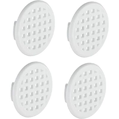 Gedotec Grille d'aération ronde pour l'évacuation de l'air 4 pièces Grille d'évacuation d'air blanc 37 mm Intérieur et extérieur BREATHE Rosace d'air quadrillée en plastique - Publicité Gedotec Grille d'aération ronde pour l'évacuation de l'air 4 pièces Grille d'évacuation d'air blanc 37 mm Intérieur et extérieur BREATHE Rosace d'air quadrillée en plastique - Publicité