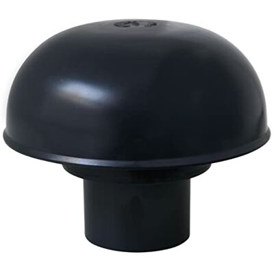 First Plast CDVM40A Chapeau de ventilation tête exalateur avec maille, ardoise, diamètre intérieur 40 mm - Publicité First Plast CDVM40A Chapeau de ventilation tête exalateur avec maille, ardoise, diamètre intérieur 40 mm - Publicité