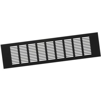Europlast Grille d'aération en aluminium marron foncé 400 x 100 mm Grille d'aération pour meubles - Publicité Europlast Grille d'aération en aluminium marron foncé 400 x 100 mm Grille d'aération pour meubles - Publicité