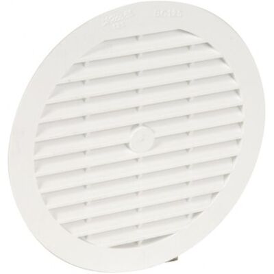 Nicoll Grille ronde pour tuyau fibre-ciment avec moustiquaire PVC diamètre 100mm BC110 - Publicité Nicoll Grille ronde pour tuyau fibre-ciment avec moustiquaire PVC diamètre 100mm BC110 - Publicité