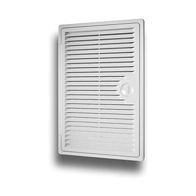 K-TECH-PRO Trappe d'inspection Ouverture en plastique ventilée avec grille d'aération intégrée Dimensions : 250 x 250 mm - Publicité K-TECH-PRO Trappe d'inspection Ouverture en plastique ventilée avec grille d'aération intégrée Dimensions : 250 x 250 mm - Publicité