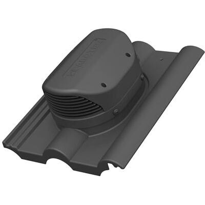Parotec Aérateur de toit plat pour Nelskamp Finkenberger – Anthracite RAL 7016, Pour tuiles IBF Doppelrömer, évacuation efficace de l'humidité, résistant aux UV - Publicité Parotec Aérateur de toit plat pour Nelskamp Finkenberger – Anthracite RAL 7016, Pour tuiles IBF Doppelrömer, évacuation efficace de l'humidité, résistant aux UV - Publicité