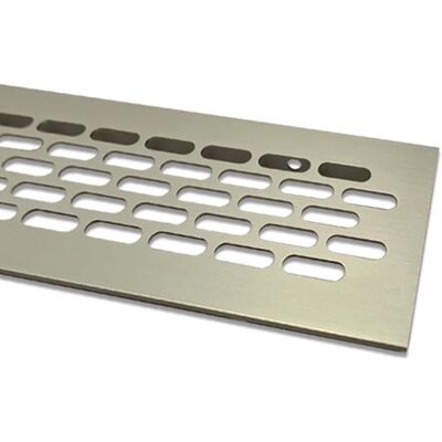PRIOstahl Grille d'aération en aluminium 60 mm x 600 mm Couleur : aspect acier inoxydable Grille de ventilation en aluminium Tôle alvéolaire Grille d'aération Grille de ventilation Grille de - Publicité PRIOstahl Grille d'aération en aluminium 60 mm x 600 mm Couleur : aspect acier inoxydable Grille de ventilation en aluminium Tôle alvéolaire Grille d'aération Grille de ventilation Grille de - Publicité