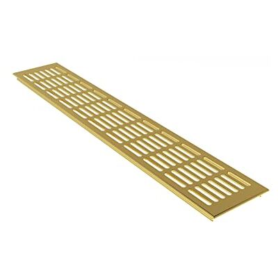 MS Beschläge ® Grille d'aération en aluminium anodisé F3-100 mm x 200 mm Doré - Publicité MS Beschläge ® Grille d'aération en aluminium anodisé F3-100 mm x 200 mm Doré - Publicité