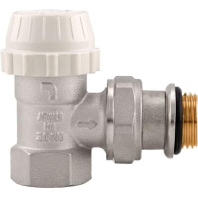 Schläfer 37071102 Corps thermostatique de radiateur équerre 1/2" (15x21) en laiton nickelé, compatible avec têtes M30x1,5, étanchéité parfaite, idéal pour radiateurs avec raccordement 15/2 - Publicité Schläfer 37071102 Corps thermostatique de radiateur équerre 1/2" (15x21) en laiton nickelé, compatible avec têtes M30x1,5, étanchéité parfaite, idéal pour radiateurs avec raccordement 15/2 - Publicité