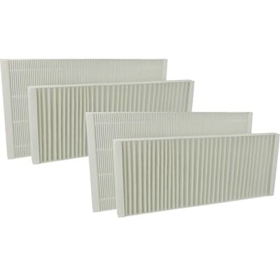 vhbw Lot de filtres compatible avec Viessmann Vitovent 300-F appareil de ventilation Filtre à air G4 / F7 (4 pcs), Blanc - Publicité vhbw Lot de filtres compatible avec Viessmann Vitovent 300-F appareil de ventilation Filtre à air G4 / F7 (4 pcs), Blanc - Publicité