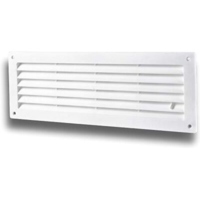 K-TECH-PRO Grille d'aération de porte En plastique 350 Verrouillable - Publicité K-TECH-PRO Grille d'aération de porte En plastique 350 Verrouillable - Publicité
