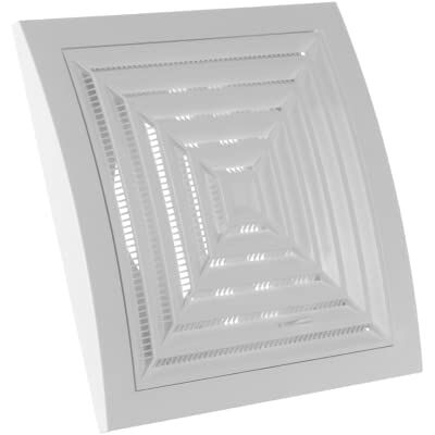 Europlast Ø 125mm Grille de Ventilation avec Moustiquaire Grille D'aération pour Plafond Plastique ABS Blanc - Publicité Europlast Ø 125mm Grille de Ventilation avec Moustiquaire Grille D'aération pour Plafond Plastique ABS Blanc - Publicité