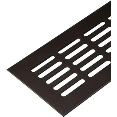 Gedotec Grille d'aération carrée en aluminium 1 pièce Grille d'évacuation d'air brun 500 x 60 mm Grille de porte en aluminium pour l'intérieur et l'extérieur Grille d'aération carrée à visser - Publicité Gedotec Grille d'aération carrée en aluminium 1 pièce Grille d'évacuation d'air brun 500 x 60 mm Grille de porte en aluminium pour l'intérieur et l'extérieur Grille d'aération carrée à visser - Publicité