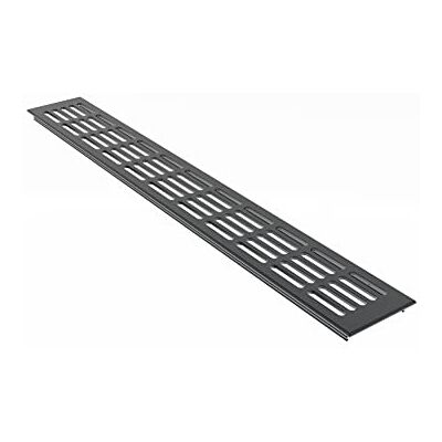 MS Beschläge Grille de ventilation en aluminium 80 mm de large Anthracite RAL7016 Grille de ventilation Revêtement par pulvérisation Grille de chauffage (600 mm) - Publicité MS Beschläge Grille de ventilation en aluminium 80 mm de large Anthracite RAL7016 Grille de ventilation Revêtement par pulvérisation Grille de chauffage (600 mm) - Publicité