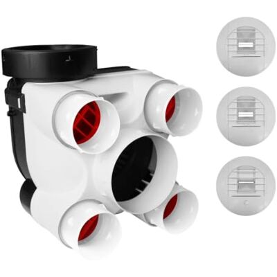 Unelvent kit vmc hygroréglable type b hydra st 2 khb t3/7p 604011 - Publicité Unelvent kit vmc hygroréglable type b hydra st 2 khb t3/7p 604011 - Publicité