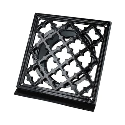 MS Beschläge Grille de ventilation à design antique carré, protection anti-insectes, rebord d'égouttement, grille de ventilation, grille d'entrée-sortie, grille nostalgique, grille de couverture (Noir - Publicité MS Beschläge Grille de ventilation à design antique carré, protection anti-insectes, rebord d'égouttement, grille de ventilation, grille d'entrée-sortie, grille nostalgique, grille de couverture (Noir - Publicité