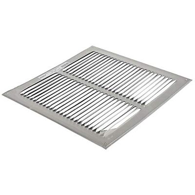 Anjos Grille de ventilation aluminium brut 300x300 : 6808 - Publicité Anjos Grille de ventilation aluminium brut 300x300 : 6808 - Publicité