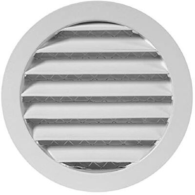 Europlast 100mm Grille de Ventilation Ronde avec Maille Grille D'aération Aluminium Blanc - Publicité Europlast 100mm Grille de Ventilation Ronde avec Maille Grille D'aération Aluminium Blanc - Publicité