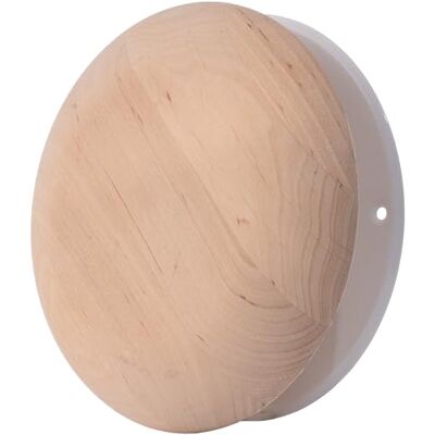 Europlast Soupape à disque en bois de 100 mm Ronde pour sauna Diffuseur universel d'alimentation et d'évacuation d'air Diffuseur réglable pour mur ou plafond Valve d'aération pour sauna - Publicité Europlast Soupape à disque en bois de 100 mm Ronde pour sauna Diffuseur universel d'alimentation et d'évacuation d'air Diffuseur réglable pour mur ou plafond Valve d'aération pour sauna - Publicité