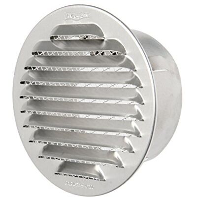 LA VENTILAZIONE GTA100R Couverture de ventilation ronde en aluminium - Ventilation et grilles - Publicité LA VENTILAZIONE GTA100R Couverture de ventilation ronde en aluminium - Ventilation et grilles - Publicité