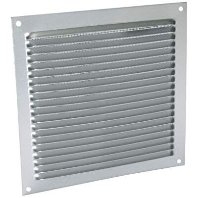 Nicoll grille d'aération a visser persienne alu gris 250 x 250 mm 1lm2525g - Publicité Nicoll grille d'aération a visser persienne alu gris 250 x 250 mm 1lm2525g - Publicité