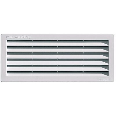 First Plast Grille de ventilation PVC Grille ventilation rectangulaire PVC à encastrer 254 x 108 mm - - Publicité First Plast Grille de ventilation PVC Grille ventilation rectangulaire PVC à encastrer 254 x 108 mm - - Publicité