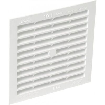 Nicoll Grille d'aération à visser ou à coller classique carrée simple B214 - Publicité Nicoll Grille d'aération à visser ou à coller classique carrée simple B214 - Publicité