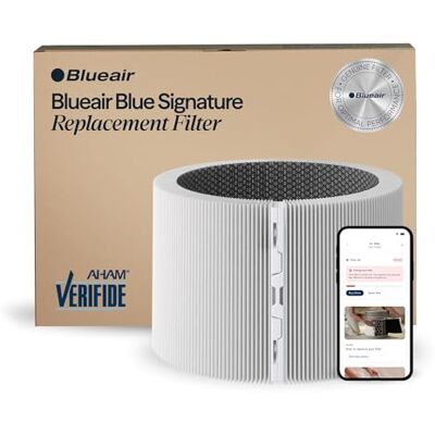 BLUEAIR Blue Signature Grand filtre de rechange - Publicité BLUEAIR Blue Signature Grand filtre de rechange - Publicité