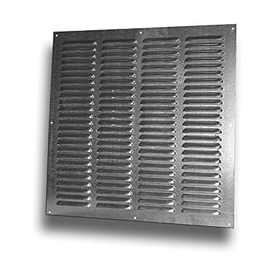 K-TECH-PRO -Store, Grille d'aération en métal galvanisé Dimensions : 400 x 400 mm - Publicité K-TECH-PRO -Store, Grille d'aération en métal galvanisé Dimensions : 400 x 400 mm - Publicité