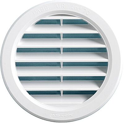 First Plast Grille de ventilation PVC Grille ventilation ronde à encastrer plastique blanc Ext Ø190 mm Tube 160 mm - - Publicité First Plast Grille de ventilation PVC Grille ventilation ronde à encastrer plastique blanc Ext Ø190 mm Tube 160 mm - - Publicité