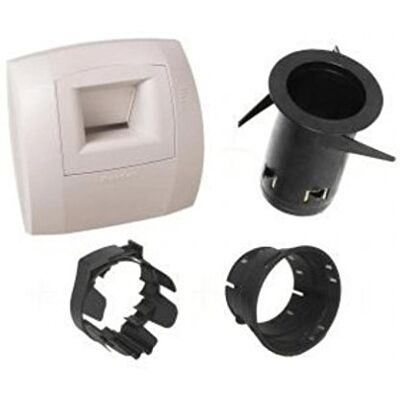 Aldes kit bouche bahia curve wc présence w13 diamètre 80 mm 11033661 - Publicité Aldes kit bouche bahia curve wc présence w13 diamètre 80 mm 11033661 - Publicité