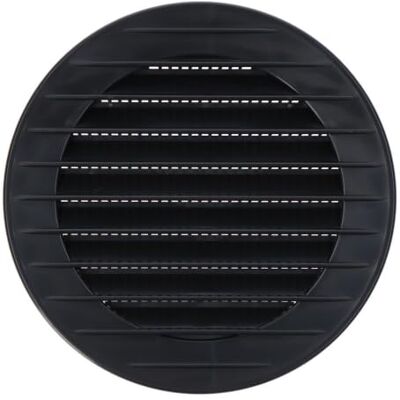 EDM - Grille d'aération ronde ABS - Gris anthracite - Ø9cm Ø12cm - Publicité EDM - Grille d'aération ronde ABS - Gris anthracite - Ø9cm Ø12cm - Publicité