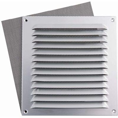 UPMANN - 54602 - 200x200mm - aluminium anodisé - Grille - Publicité UPMANN - 54602 - 200x200mm - aluminium anodisé - Grille - Publicité