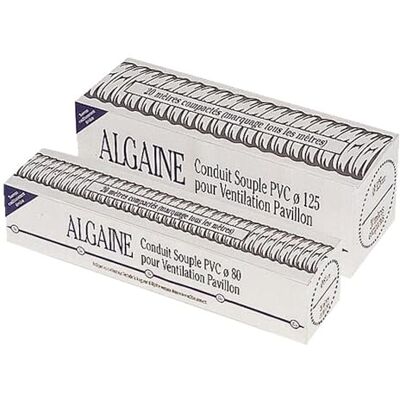 Aldes gaine pvc souple algaine diamètre 125 mm 20 mètres 11091199 - Publicité Aldes gaine pvc souple algaine diamètre 125 mm 20 mètres 11091199 - Publicité