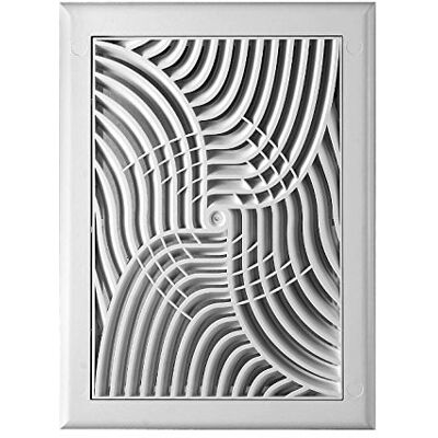 WITPOCE Grille d'aération 190 mm x 260 mm avec volet réglable et moustiquaire/filet/grille d'aération TX4 - Publicité WITPOCE Grille d'aération 190 mm x 260 mm avec volet réglable et moustiquaire/filet/grille d'aération TX4 - Publicité