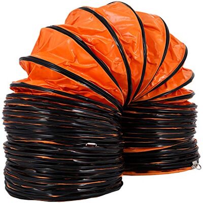 VEVOR Tuyau de Ventilation 5 m, Conduit Flexible en PVC, Tuyau d'Évacuation Flexible pour Ventilateur d'un Diamètre de 305 mm, Gaine Flexible Pliable pour Extracteur d'Air Échappement Usine - Publicité VEVOR Tuyau de Ventilation 5 m, Conduit Flexible en PVC, Tuyau d'Évacuation Flexible pour Ventilateur d'un Diamètre de 305 mm, Gaine Flexible Pliable pour Extracteur d'Air Échappement Usine - Publicité