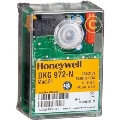 Honeywell Relais Satronic DKG 972-N Mod. 21 - Publicité Honeywell Relais Satronic DKG 972-N Mod. 21 - Publicité