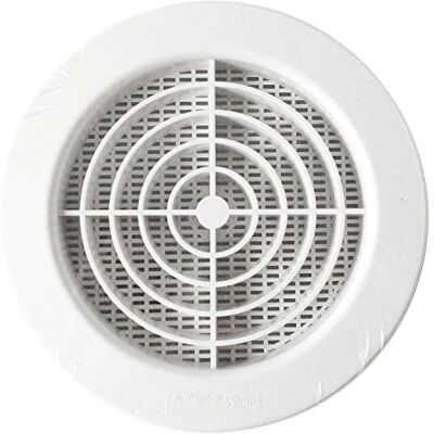 First Plast Grille de ventilation PVC Grille d'aération ronde avec moustiquaire 178 mm à encastrer sur tube PVC 160 mm - - Publicité First Plast Grille de ventilation PVC Grille d'aération ronde avec moustiquaire 178 mm à encastrer sur tube PVC 160 mm - - Publicité