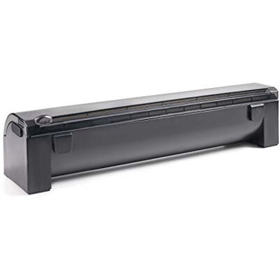 LACOR 69541 Support pour rouleau, Accessoire pour machine à vide 69540, 40 cm, Plastique, Noir - Publicité LACOR 69541 Support pour rouleau, Accessoire pour machine à vide 69540, 40 cm, Plastique, Noir - Publicité