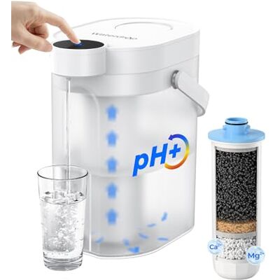 Waterdrop ED11L Distributeur Filtrant Électrique Alcalin, 3,5 L Durée 3 Mois, Eau Alcaline Minéralisée, Système Portable de Comptoir, Carafe Filtrante 6 Étapes - Publicité Waterdrop ED11L Distributeur Filtrant Électrique Alcalin, 3,5 L Durée 3 Mois, Eau Alcaline Minéralisée, Système Portable de Comptoir, Carafe Filtrante 6 Étapes - Publicité